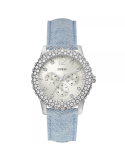 Reloj Guess Dazzler Correa piel brillo