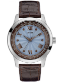 Reloj Guess Monograma esfera azul