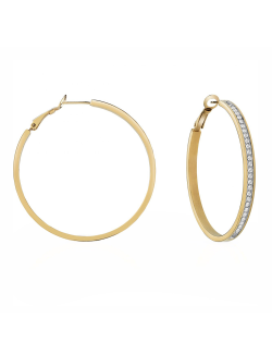 Pendientes Guess All Around Acero Dorados