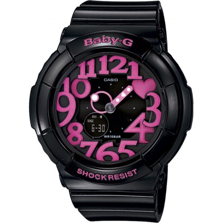 Reloj Casio Baby-G analógico y digital hearts