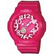 Reloj Casio Baby-G analógico y digital hearts pink