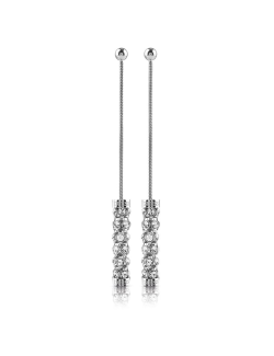 Pendientes Guess My Friends Largos acero