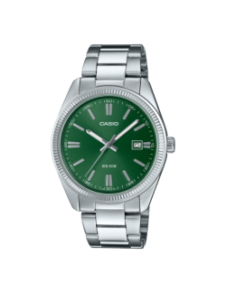 Reloj Casio Timeless Colection Esfera Verde SERIE MTP-1302
