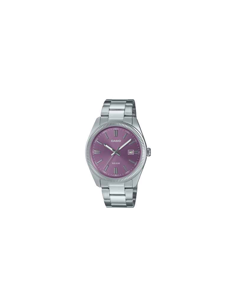 Reloj Casio Timeless Collection Esfera Morada Series MTP-1302