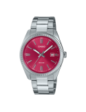 Reloj Casio Timeless Collection Esfera Roja Series MTP-1302