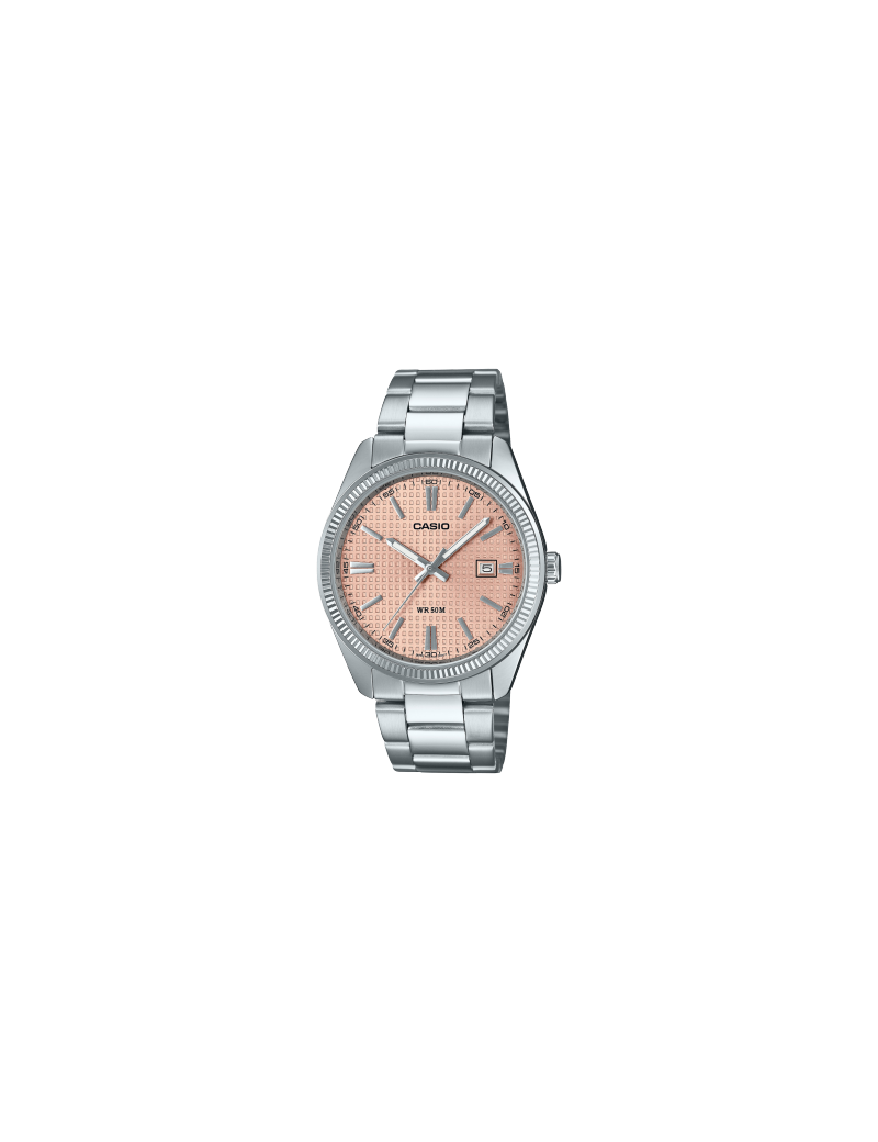 Reloj Casio Timeless Collection Esfera Rosa Series MTP-1302