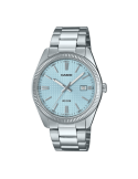 Reloj Casio Timeless Collection Esfera Azul Claro Series MTP-1302
