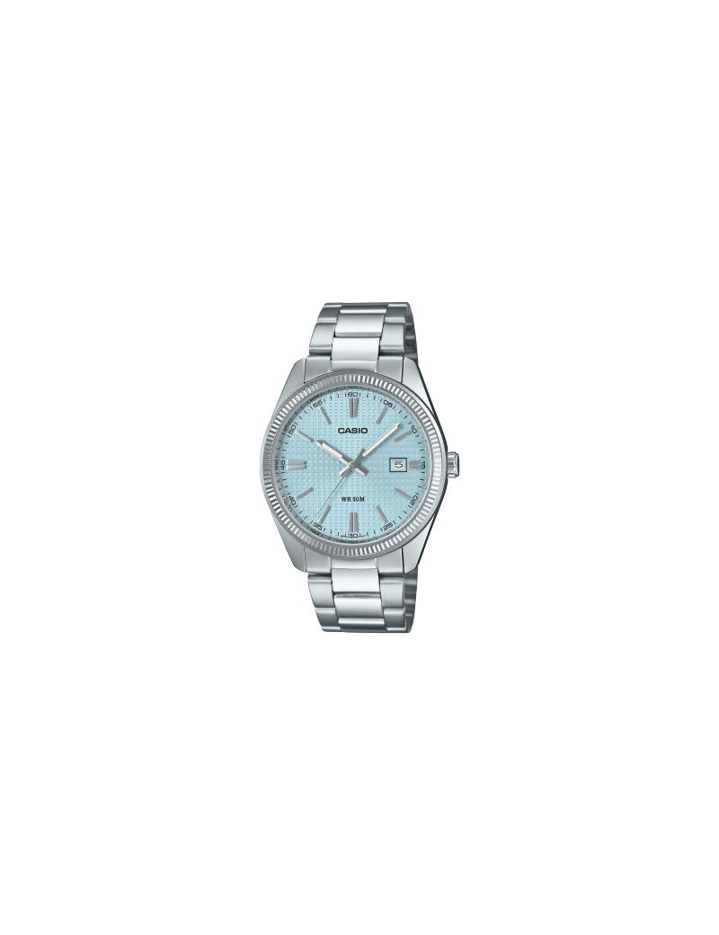 Reloj Casio Timeless Collection Esfera Azul Claro Series MTP-1302