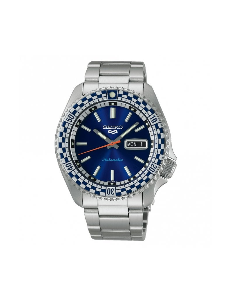 Reloj Seiko 5 Sports reedición Rally Diver azul Automático