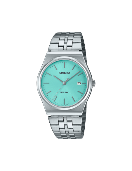 Reloj Casio Timeless Collection Standard Esfera Turquesa Series MTP-B145D