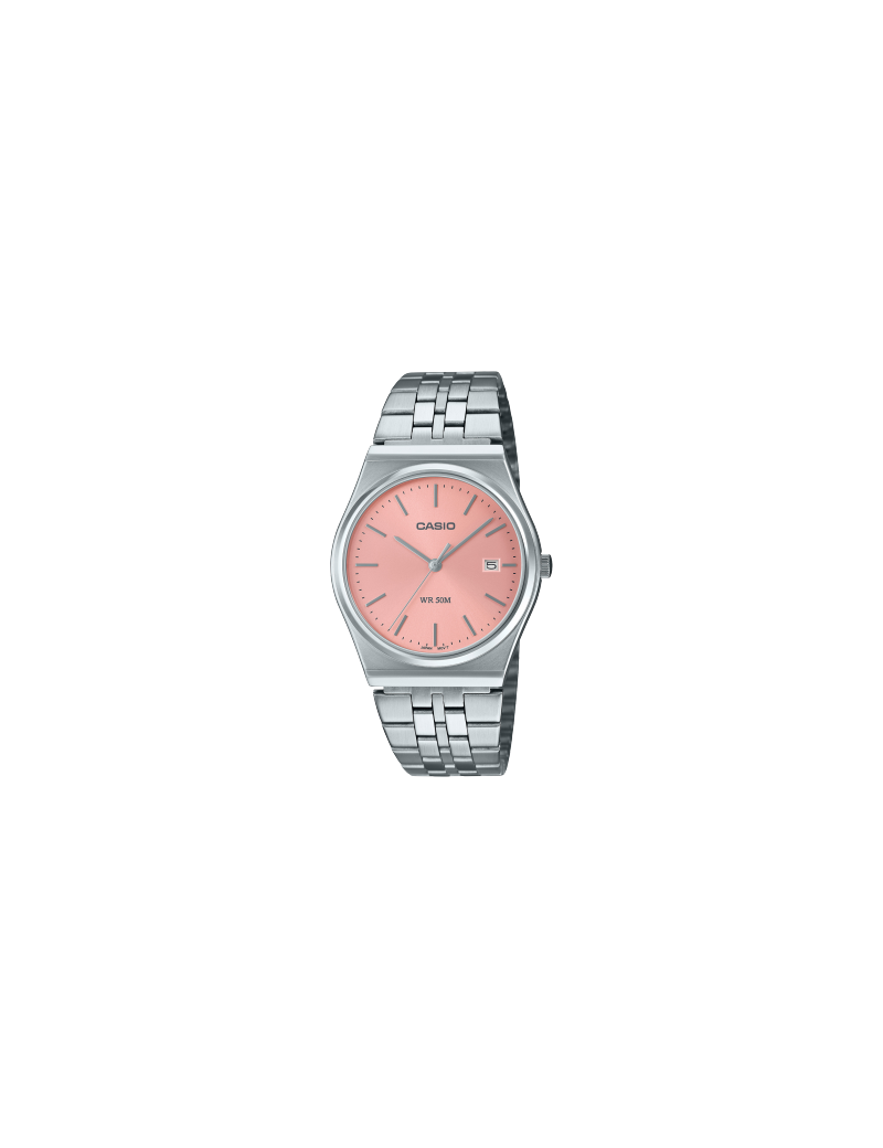 Reloj Casio Timeless Collection Standard Esfera Rosa Series MTP-B145D