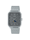 Reloj Casio Timeless Collection Esfera Gris Oscuro Analógico Series MTP-M305