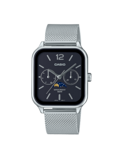 Reloj Casio Timeless Collection Esfera Negra Analógico Series MTP-M305