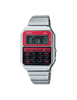 Reloj Casio Edgy Collection Calculadora en Rojo