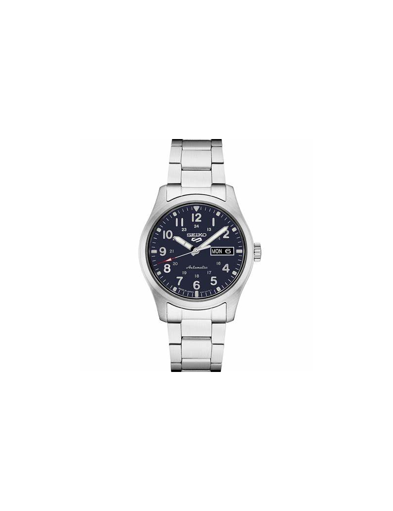 Reloj Seiko 5 Sports Field Military Sports Azul Automático