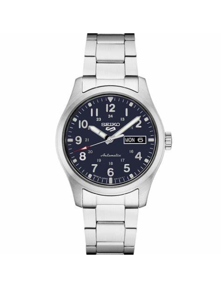 Reloj Seiko 5 Sports Field Military Sports Azul Automático
