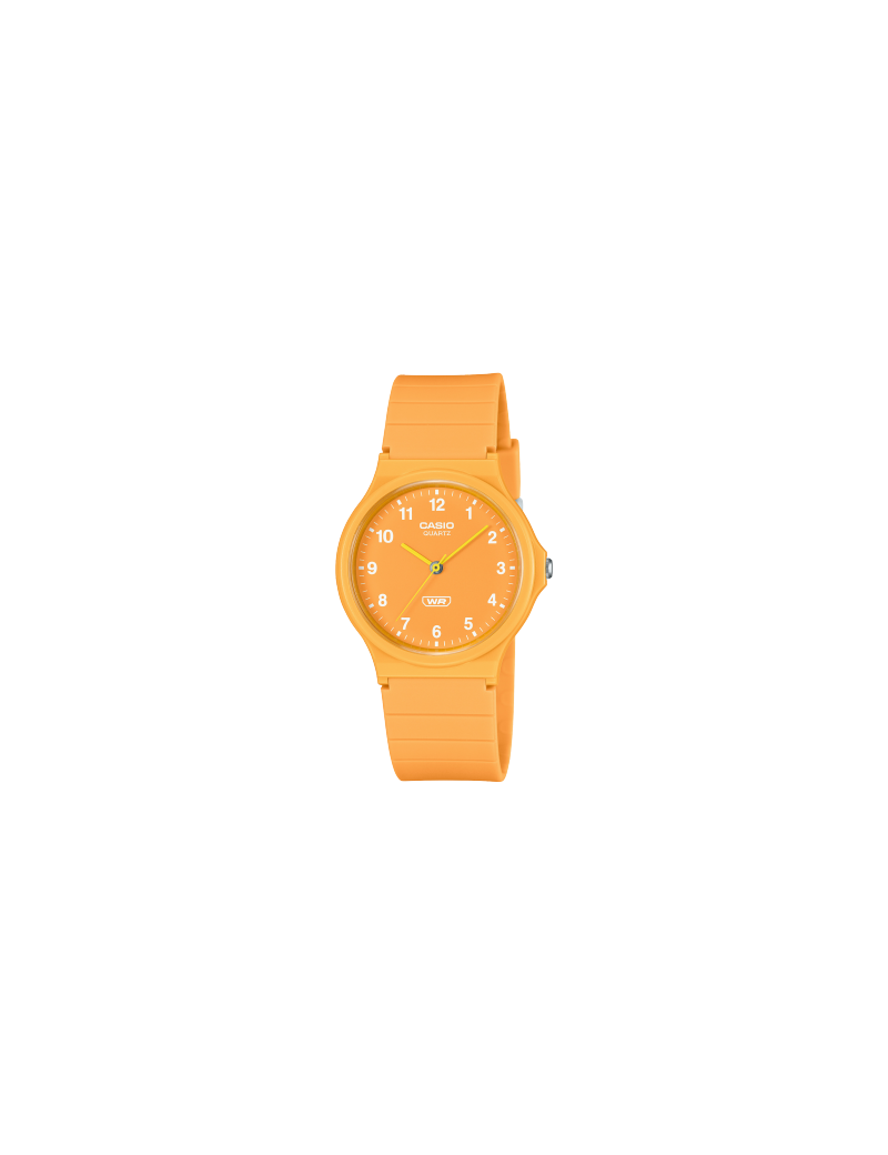 Reloj Casio Timeless Collection Analógico Amarillo