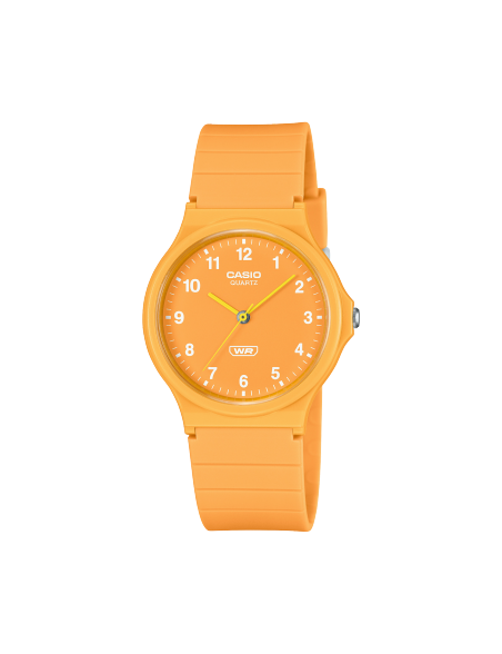 Reloj Casio Timeless Collection Analógico Amarillo