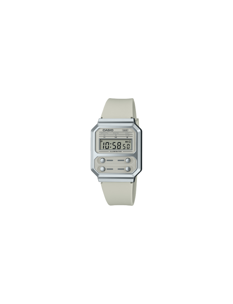 Reloj Casio Edgy Collection Beige Botones