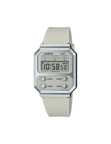 Reloj Casio Edgy Collection Beige Botones