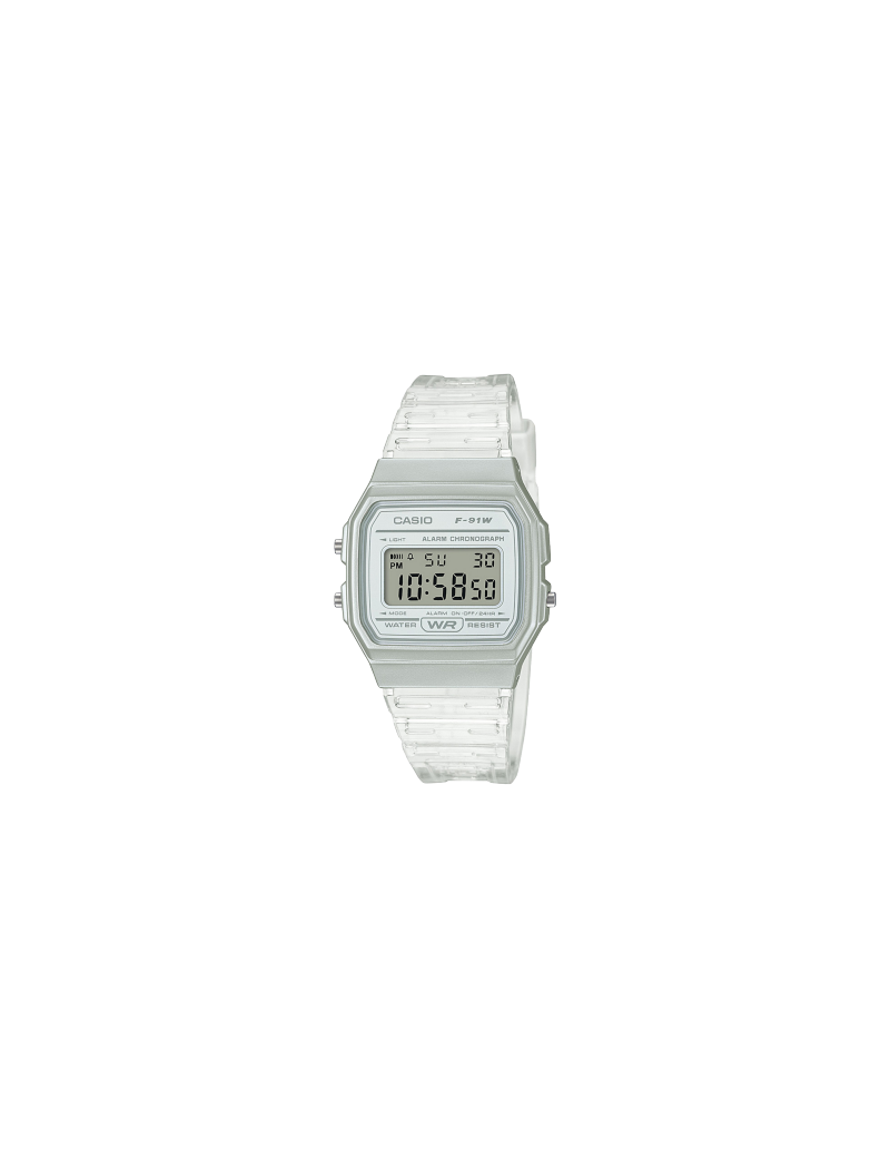 Reloj Casio Timeless Collection Transparente Blanco