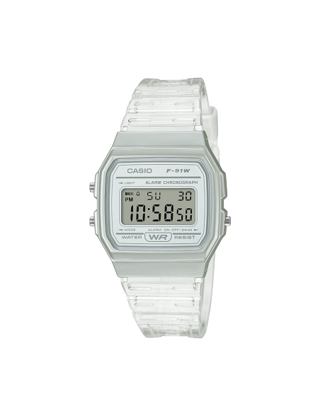 Reloj Casio Timeless Collection Transparente Blanco