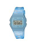 Reloj Casio Timeless Collection Transparente Azul