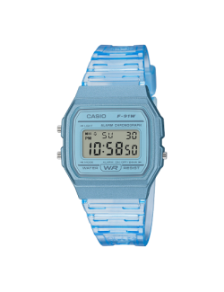 Reloj Casio Timeless Collection Transparente Azul
