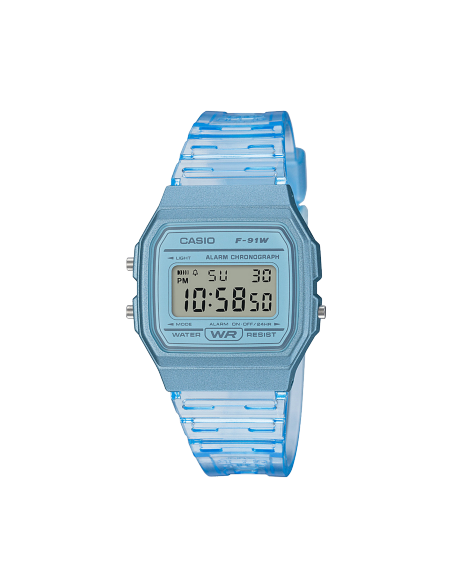 Reloj Casio Timeless Collection Transparente Azul