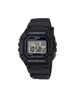 Reloj Casio Timeless Colection Negro Series W-218