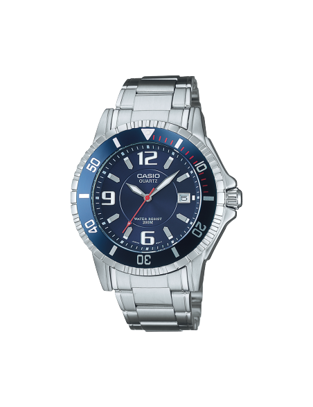 Reloj Casio Timeless Colection Esfera azul