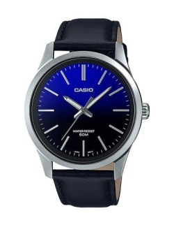 Reloj Cassio Timeless Colection Correa Piel Negra