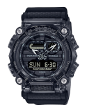 Reloj Casio G-Shock Translucido Negro Serie  GA-900  Skeleton