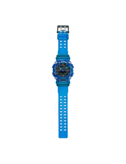 Reloj Casio G-Shock Translucido Azul Serie GA-900 Skeleton