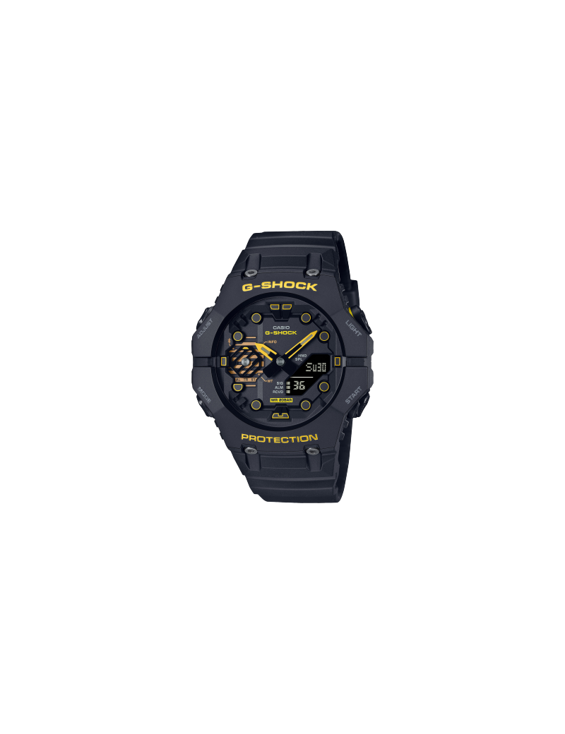 Reloj Casio G-Shock Classic Negro y Amarillo Serie GA-B001