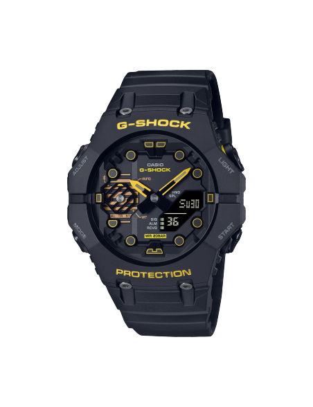 Reloj Casio G-Shock Classic Negro y Amarillo Serie GA-B001