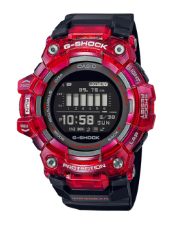 Reloj Casio G-shock G-Squad Translucido Bluetooth Serie GBD-100