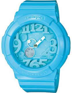 Reloj Baby-G Azul Luz Multicolor Serie BGA-130