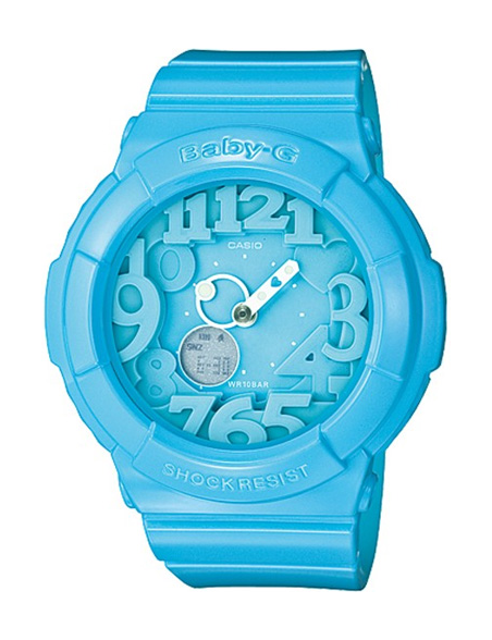 Reloj Baby-G Azul Luz Multicolor Serie BGA-130