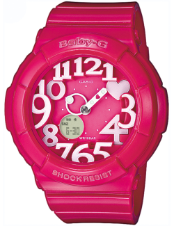Reloj Baby-G Rosa Luz Multicolor BGA-130