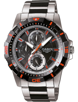 Reloj Casio Multifunción Negro Acero