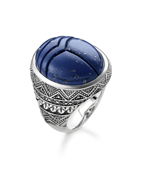 Anillo-Thomas-Sabo-plata-lapizlazuli-con-circonita-negra Anillo-Thomas-Sabo-plata-lapizlazuli-con-circonita-negra