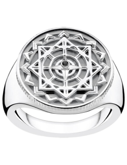 Anillo-Thomas-Sabo-plata-brujula-