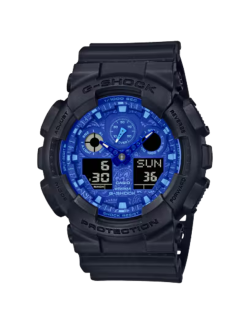 Reloj Casio G-Shock Estándar Esfera Azul GA-100