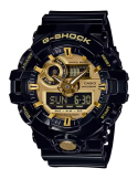 Reloj Casio G-Shock Negro esfera dorada