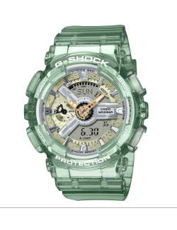 Reloj Casio G-Shock Estándar Skeleton Verde Serie GMA