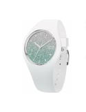 Reloj Ice Watch Lo Glitter Plateado y Turquesa