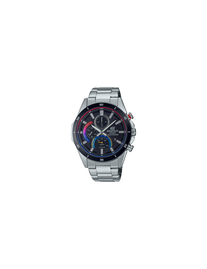 Reloj Casio Edifice Solar Cristal Zafiro Colección de gradación térmica