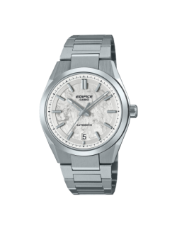 Reloj Casio Edifice Automático Esfera Blanca