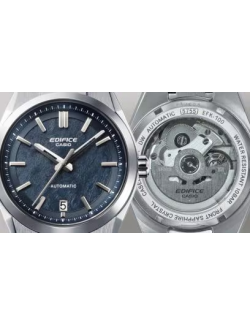 Reloj Casio Edifice Automático Esfera Azul